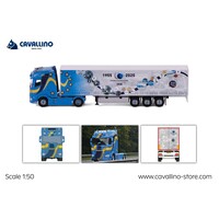 Cavallino DAF XG+ met 3-as kastenoplegger DKB FOODSOLUTIONS