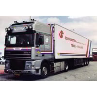 WSI DAF 95XF Super Space Cab 4x2  with -3axle reefer trailer SCHOUWSTRA