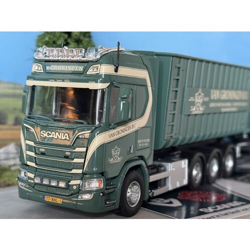 Tekno Tekno Scania next gen R580 Highline haakarm combinatie VAN GRONINGEN