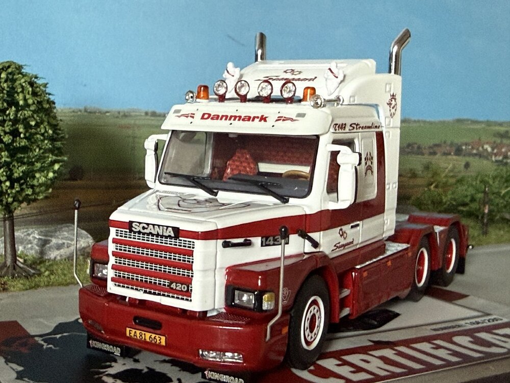 WSI WSI Scania 143H 6x4 streamline Torpedo SCANGAARD