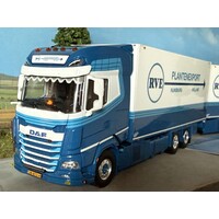 WSI DAF XG 6x2 motor koelwagen met 2-assige koeloplegger RVE PLANTENEXPORT