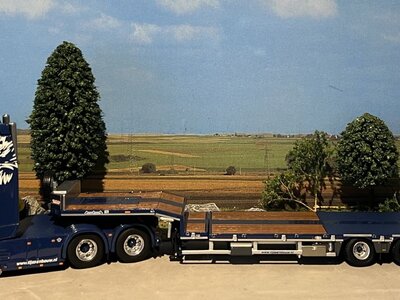 IMC IMC Scania S V8 High roof 6x4 met 3-assige Nooteboom MCOS semidieplader TIJSSEN BOUW