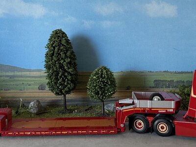 WSI WSI Renault T High 6x2 with 2-axle lowloader KARSTEN V. OLESEN