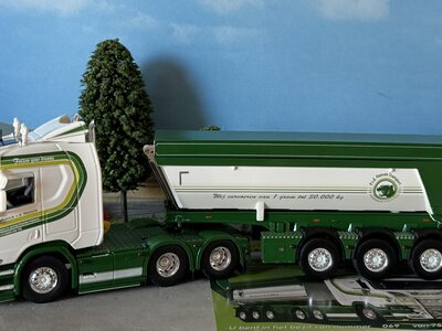 Tekno Tekno Scania Next Gen R530 met 3-assige kipper PATRICK VAN DER HOEVEN