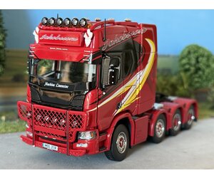 IMC Scania R High roof 8x4 JAKOBSSONS Åkeri AB - Miniatuurshop.com