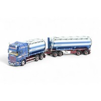 Tekno Scania 4-serie Topline Zweedse silo combinatie LINGHEMS