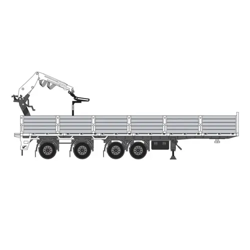 Tekno Tekno 4-as stenenoplegger Trailer Kit Tekno Tekno 4-as stenenoplegger Trailer Kit