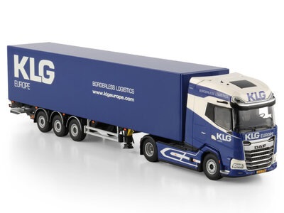 WSI WSI DAF XG+ MY25 4x2 with 3-axle box trailer KLG EUROPE