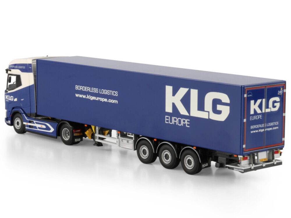 WSI WSI DAF XG+ MY25 4x2 with 3-axle box trailer KLG EUROPE