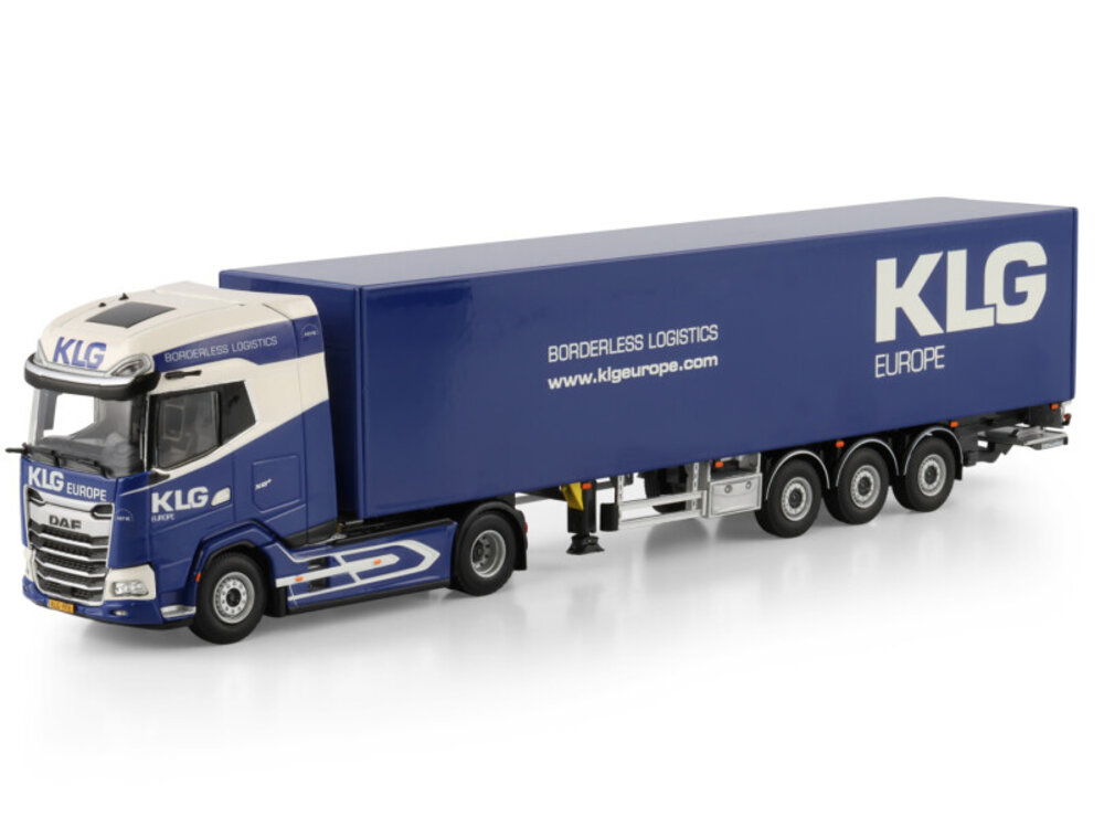 WSI WSI DAF XG+ MY25 4x2 with 3-axle box trailer KLG EUROPE