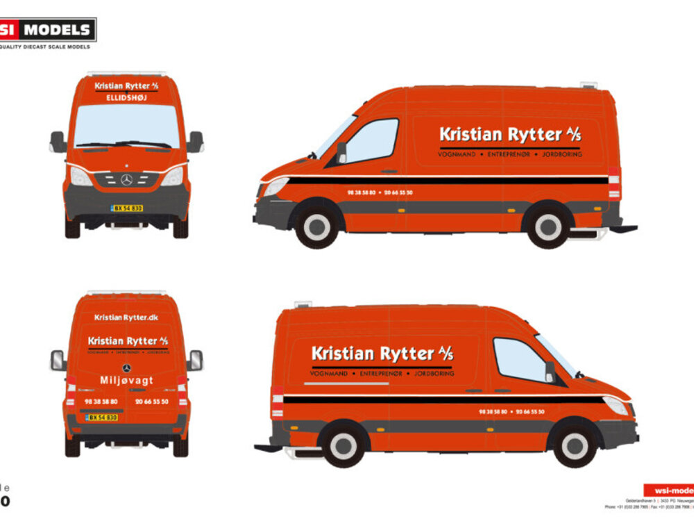 WSI WSI Mercedes-Benz sprinter KRISTIAN RYTTER A/S