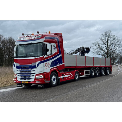 WSI WSI DAF XG 4x2 met 4-assige steen oplegger P&A FONTEIJN WSI WSI DAF XG 4x2 met 4-assige steen oplegger P&A FONTEIJN