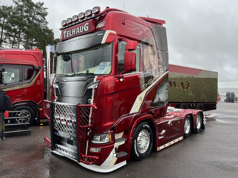 Tekno Tekno Scania Next Gen S-serie Highline 6x4 TELHAUG - THE NEXT