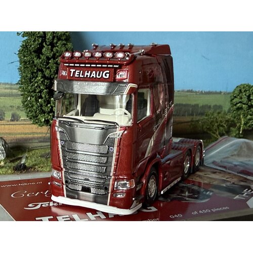 Tekno Tekno Scania Next Gen S-serie Highline 6x4 TELHAUG - THE NEXT Tekno Tekno Scania Next Gen S-serie Highline 6x4 TELHAUG - THE NEXT