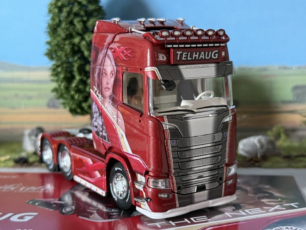 Tekno Tekno Scania Next Gen S-serie Highline 6x4 TELHAUG - THE NEXT