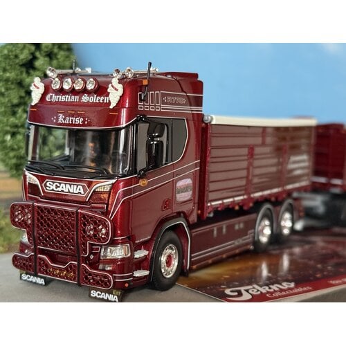 Tekno Tekno Scania Next Gen R770 rigid truck with opentop containers CHRISTIAN SOLEEN