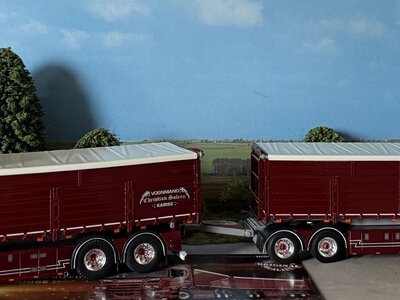 Tekno Tekno Scania Next Gen R770 rigid truck with opentop containers CHRISTIAN SOLEEN