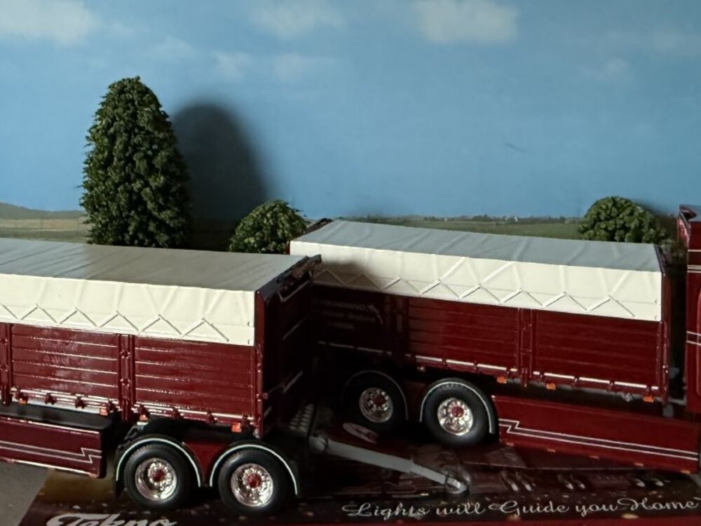 Tekno Tekno Scania Next Gen R770 rigid truck with opentop containers CHRISTIAN SOLEEN