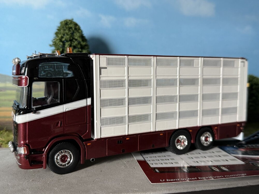 Tekno Tekno Scania S Highline vee-combinatie motorwagen met aanhanger EVERS & POSTHOUWER