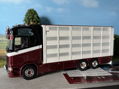 Tekno Tekno Scania S Highline vee-combinatie motorwagen met aanhanger EVERS & POSTHOUWER