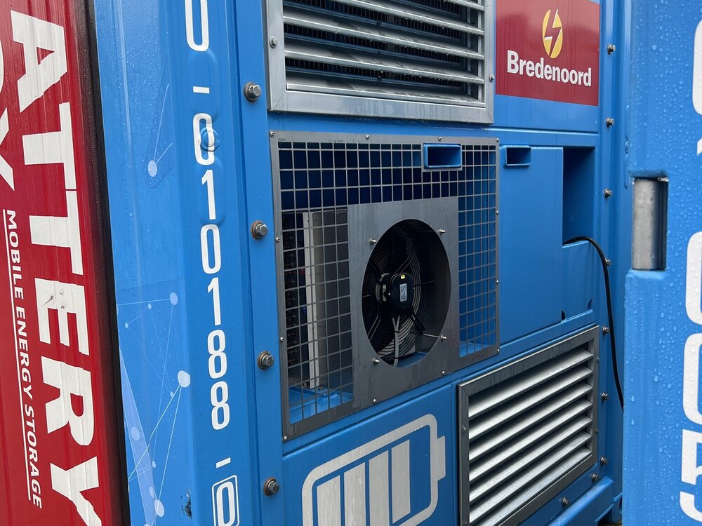 WSI WSI 10ft. container BATTERY BOX aggregaat lading BREDENOORD