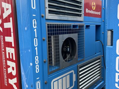 WSI WSI 10ft. container BATTERY BOX aggregaat lading BREDENOORD