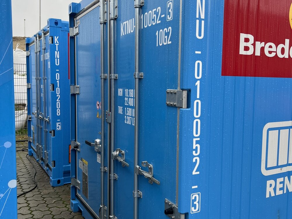 WSI WSI 10ft. container BATTERY BOX aggregaat lading BREDENOORD