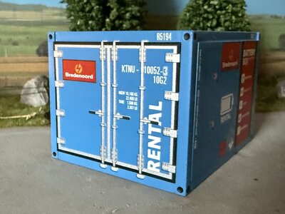 WSI WSI 10ft. container BATTERY BOX aggregaat lading BREDENOORD