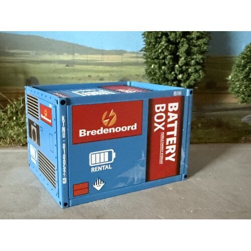 WSI WSI 10ft. container BATTERY BOX aggregaat load BREDENOORD WSI WSI 10ft. container BATTERY BOX aggregaat load BREDENOORD
