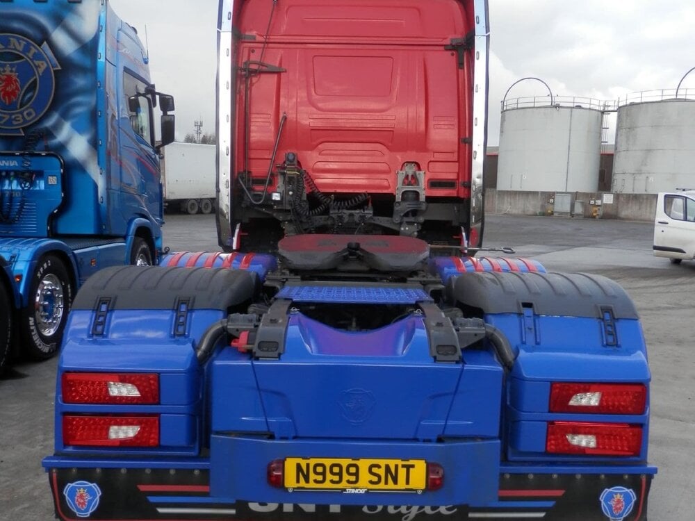 WSI WSI Volvo FH5 6x2 midlift & Scania S Lowline 6x2 tag axle Tractor set Stuart Nicol Transport SNT Scotland