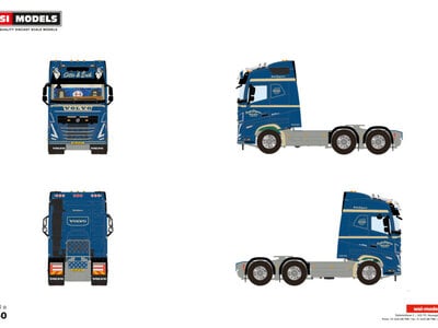 WSI WSI Volvo FH5 Globetrotter 6x2 PREBEN JORGENSEN