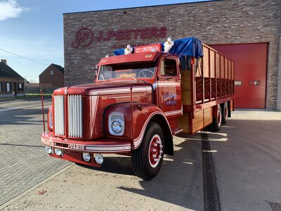 Tekno Tekno Scania L56 Riged truck  PEETERS