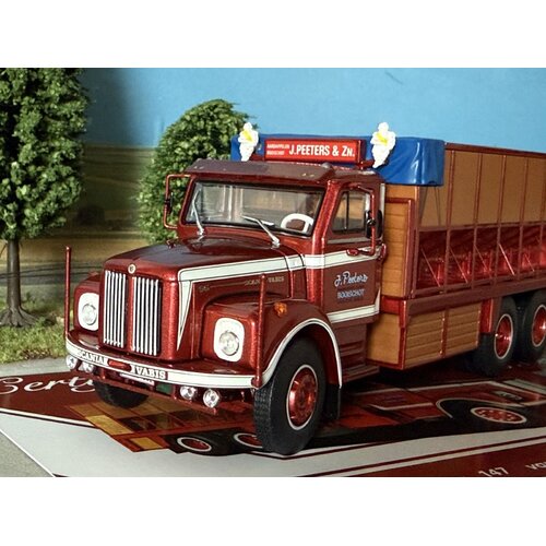 Tekno Tekno Scania L56 Riged truck PEETERS Tekno Tekno Scania L56 Riged truck PEETERS