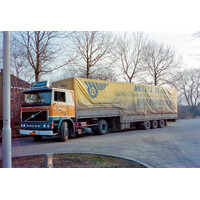 Tekno Volvo F12 with classic 3-axle tilt trailer WINTERSWIJK TRANSPORT / WILLY BETZ