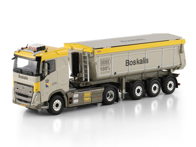 WSI WSI Volvo FH5 sleeper cab electric 4x2 with 3-axle non steering tipper trailer BOSKALIS WSI WSI Volvo FH5 sleeper cab electric 4x2 with 3-axle non steering tipper trailer BOSKALIS