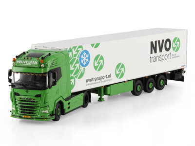 WSI WSI DAF XG+ 4x2 met  3-assige koeloplegger HEUVELMAN GSO WSI WSI DAF XG+ 4x2 met  3-assige koeloplegger HEUVELMAN GSO
