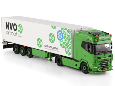 WSI WSI DAF XG+ 4x2 met  3-assige koeloplegger HEUVELMAN GSO