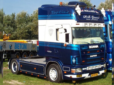 WSI WSI Scania 4-serie Topline 4x2 P. B. GREEVE WSI WSI Scania 4-serie Topline 4x2 P. B. GREEVE