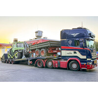 WSI Scania streamline Topline 6x2 with 3-axle twin steer truck transporter TT TRUCK-TRANSPOTER