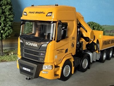 WSI WSI Scania R Highline 8x4 with palfinger PK 165.002 Tec 7 + jib FRANZ BRACHT