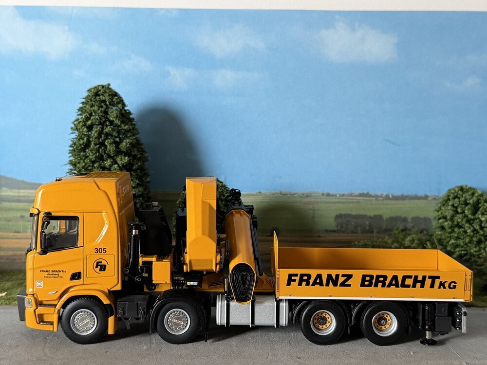 WSI WSI Scania R Highline 8x4 with palfinger PK 165.002 Tec 7 + jib FRANZ BRACHT