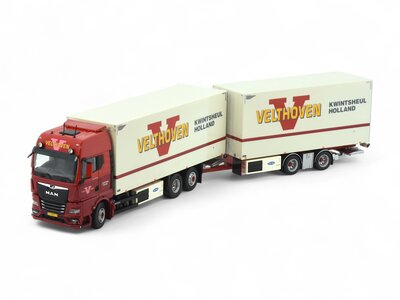 Tekno Tekno MAN TGX GX koeloplegger met 2-assige wipkar VELTHOVEN