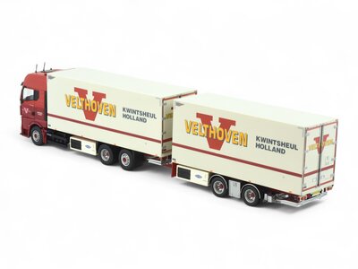 Tekno Tekno MAN TGX GX  Rigid truck with 2-axle reefer trailer VELTHOVEN