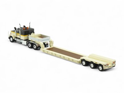 Tekno Tekno Mack RW Superliner 6x4 with 3-axle lowloader VAN DEN HERIK
