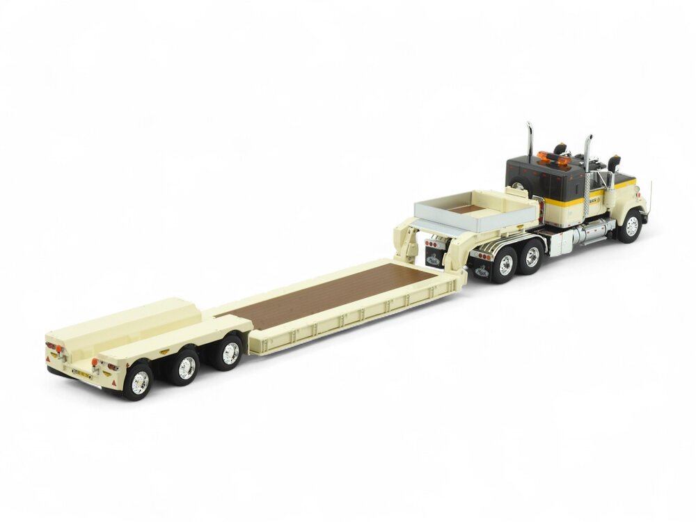 Tekno Tekno Mack RW Superliner 6x4 with 3-axle lowloader VAN DEN HERIK