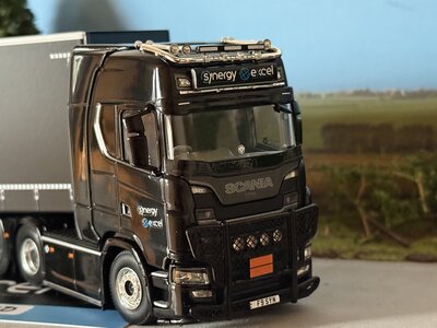 WSI WSI Scania S770 6x2 with 2-axle urban city trailer SYNERGY EXCEL Canterbury England