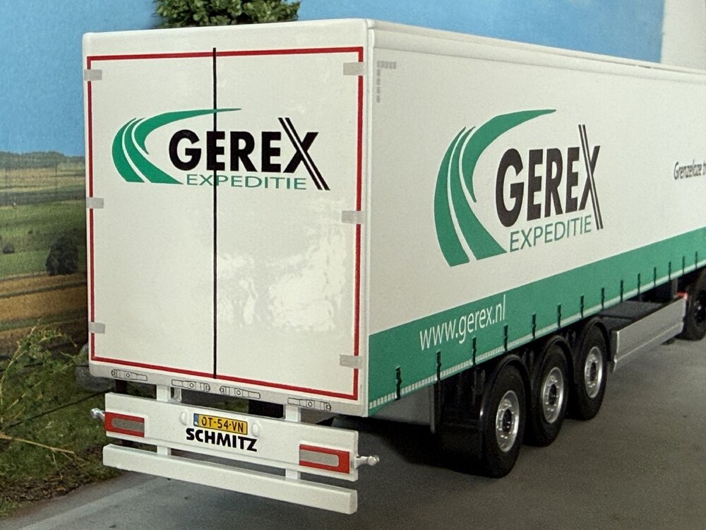 Cavallino Cavallino DAF XG+  with 3-axle curtainside trailer GETRA TRANSPORT