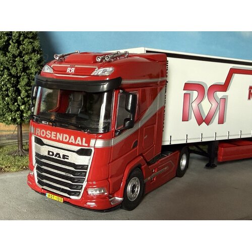 Cavallino Cavallino DAF XG with 3-axle curtainside trailer ROSENDAAL TRANSPORT BEEK