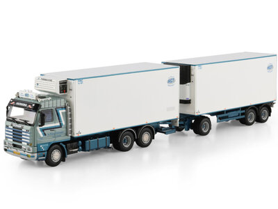 WSI WSI Scania 143M streamline motorwagen met 3-as aanhanger HGT