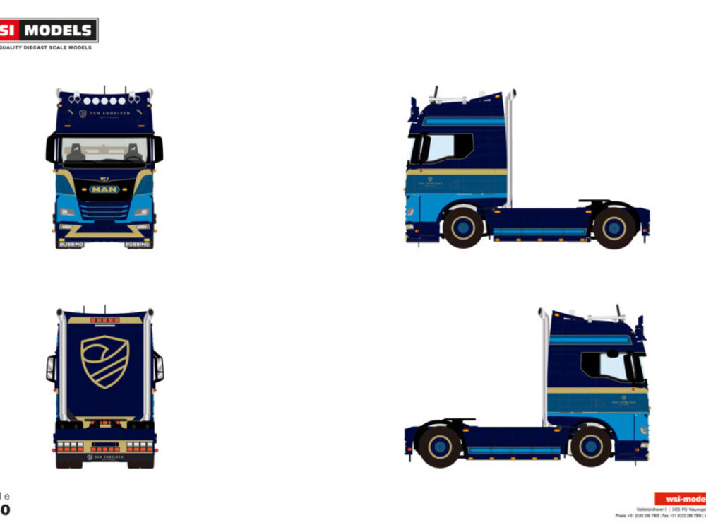 WSI WSI MAN TGX GX 4x2 DEN ENGELSEN